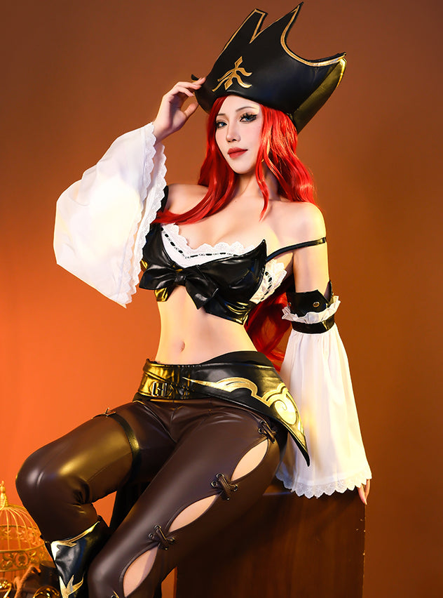 【League of Legends】Miss Fortune Cosplay Costume Full Set