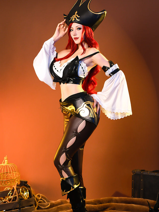 【League of Legends】Miss Fortune Cosplay Costume Full Set
