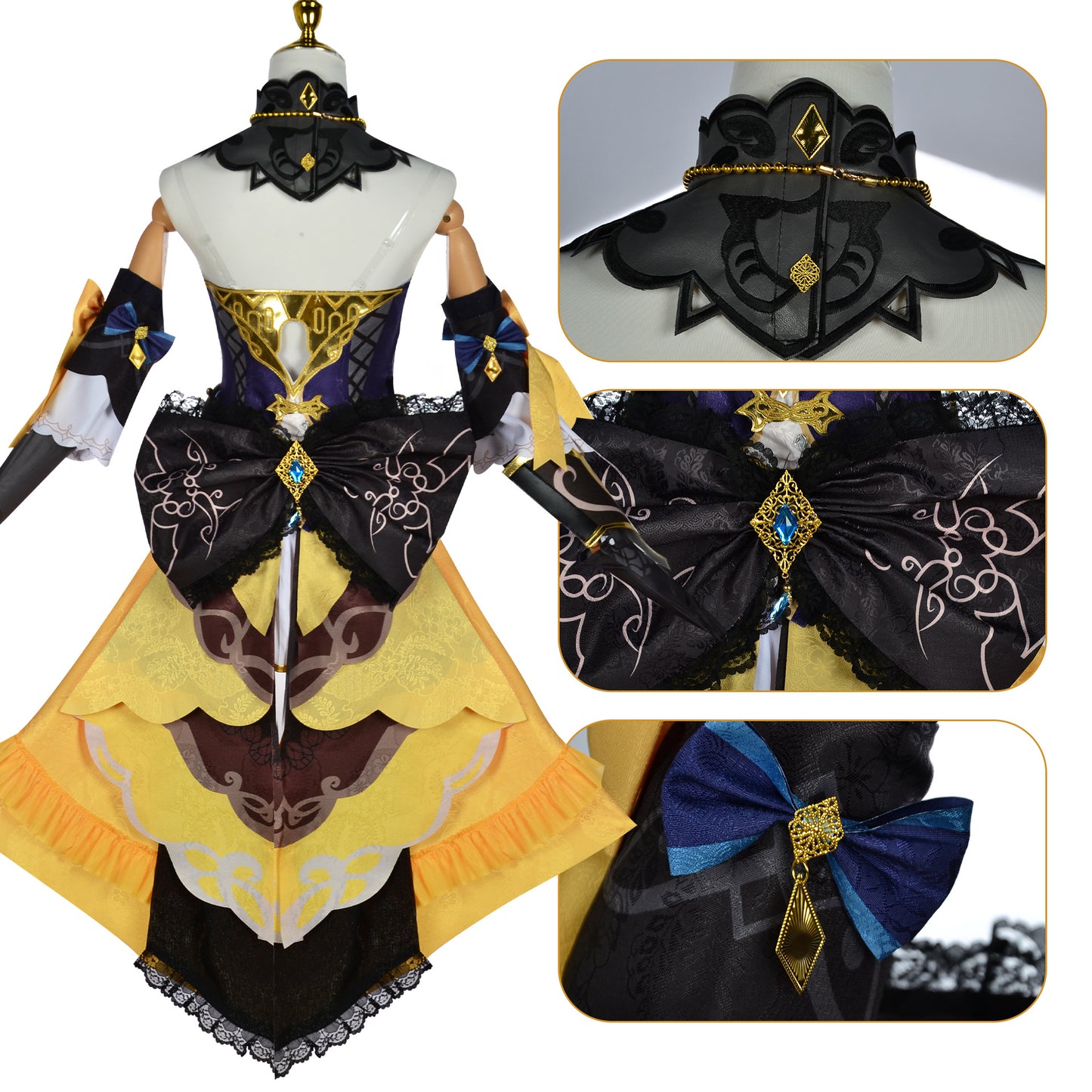 【Genshin Impact】Navia Cosplay Costume Full Set