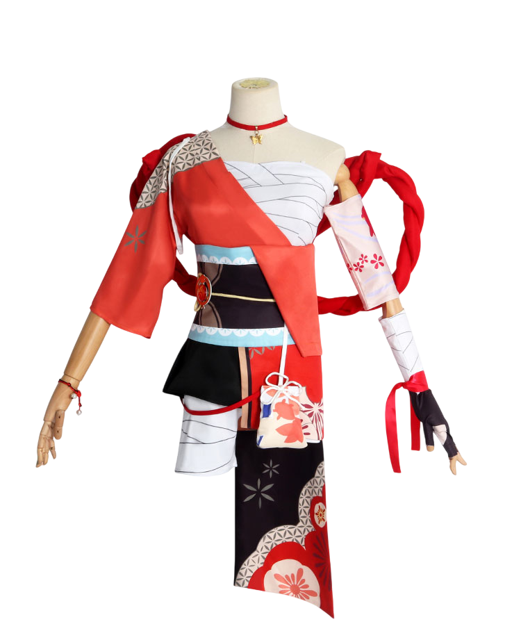 【Genshin Impact】Yoimiya Cosplay Costume Full Set