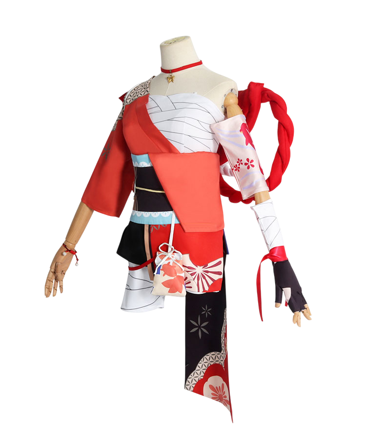 【Genshin Impact】Yoimiya Cosplay Costume Full Set