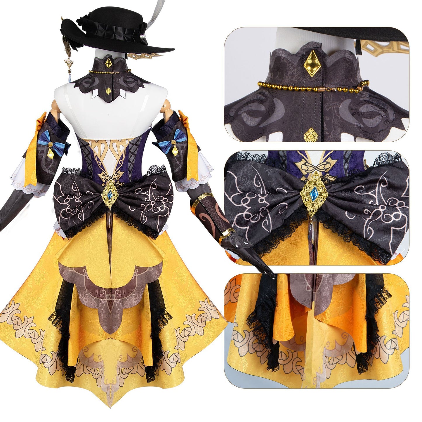 【Genshin Impact】Navia Cosplay Costume Full Set