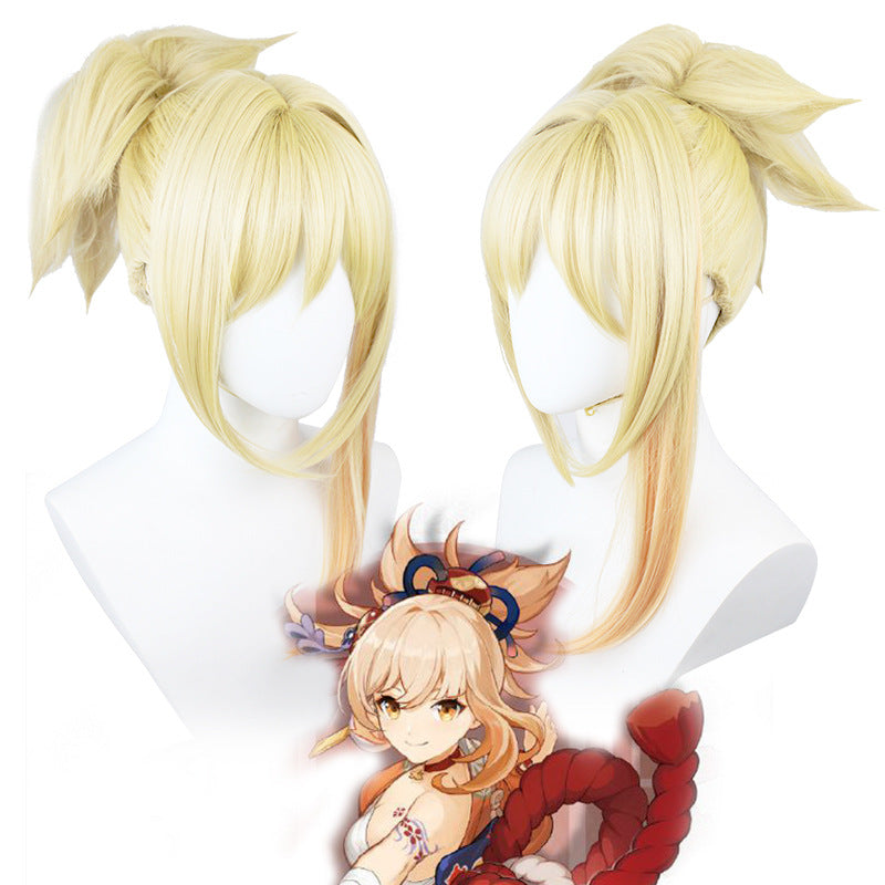 【Genshin Impact】Yoimiya Cosplay Costume Full Set