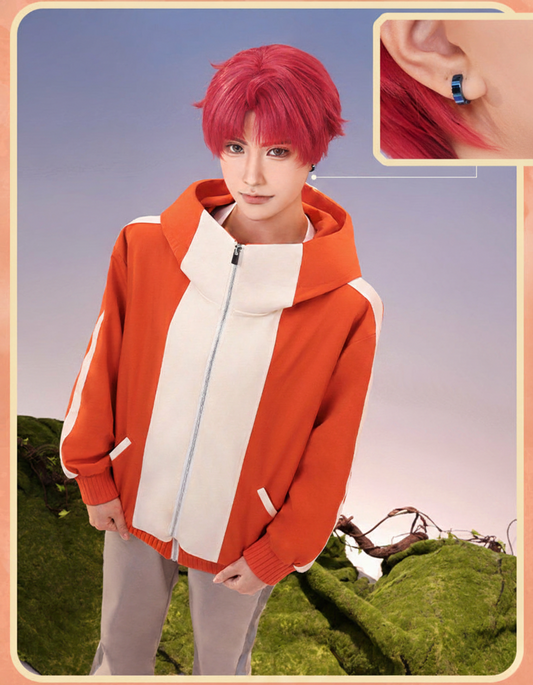 【DAN DA DAN】Enjoji Jin Casaul Cosplay Costume Full Set